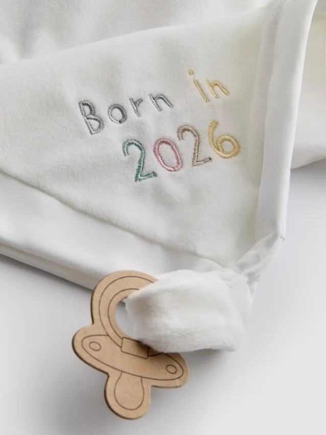 Født i 2026 – baby-trøstebamse