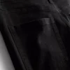 Flared jeans i bomuldsdenim med mellemhøj talje
