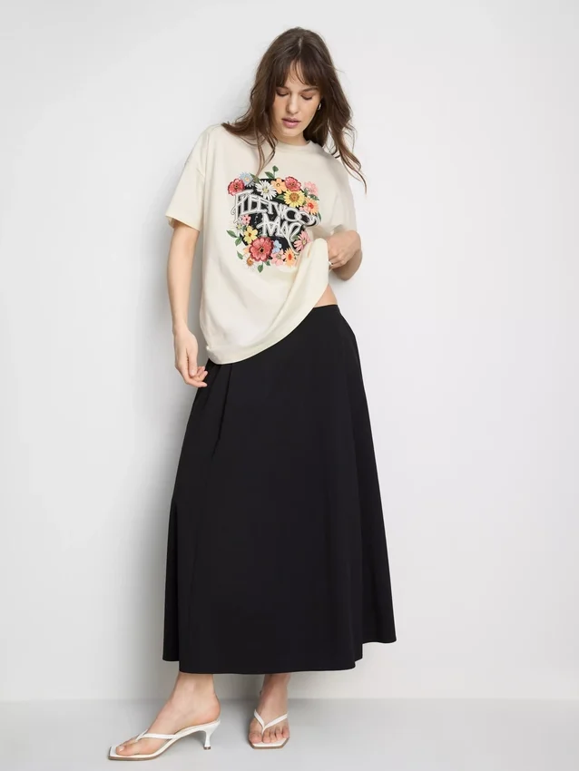 Fleetwood Mac afslappet bomulds-T-shirt med grafisk print