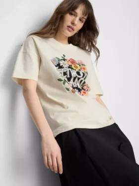 Fleetwood Mac afslappet bomulds-T-shirt med grafisk print