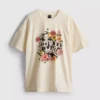 Fleetwood Mac afslappet bomulds-T-shirt med grafisk print