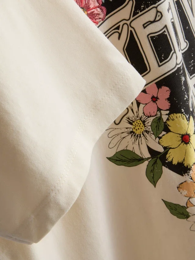 Fleetwood Mac afslappet bomulds-T-shirt med grafisk print
