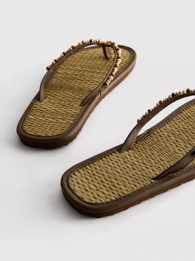 Flip-flops med havgræs-effekt