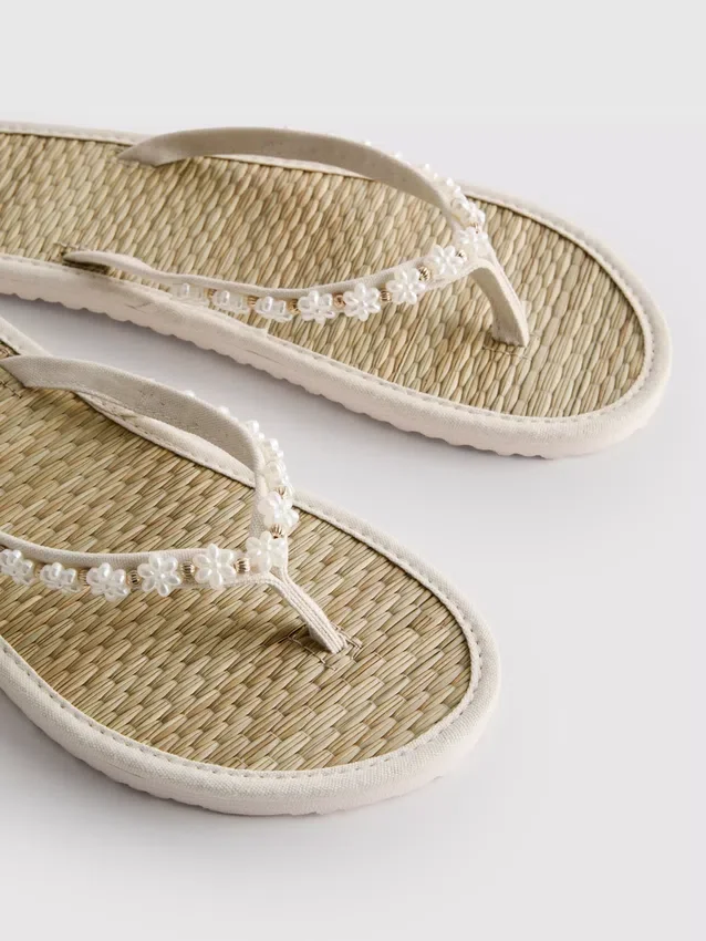 Flip-flops med havgræs-effekt