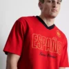Fodbold-T-shirt med Spanien-motiv