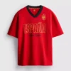 Fodbold-T-shirt med Spanien-motiv