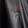 Foo Fighters-T-shirt med grafisk print