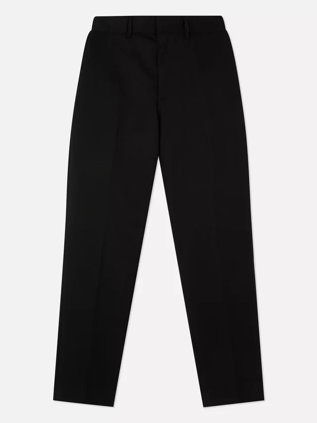 Formelle bukser i twill med slim fit