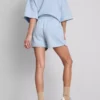 Fritidsshorts med højt bomuldsindhold i afslappet NYC-stil