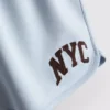 Fritidsshorts med højt bomuldsindhold i afslappet NYC-stil