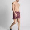 Geometriske badeshorts med snøre
