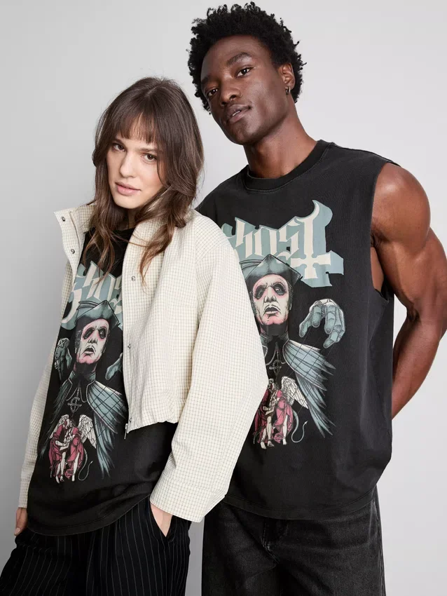 Ghost-T-shirt med korte ærmer