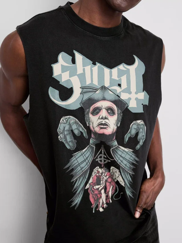 Ghost-T-shirt med korte ærmer
