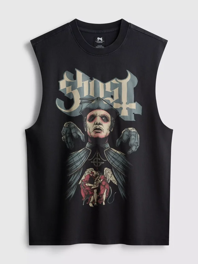 Ghost-T-shirt med korte ærmer