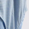 Gingham-badedragt med flæser