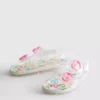 Glitter-jelly-slingback-sandaler med dobbelt spænde