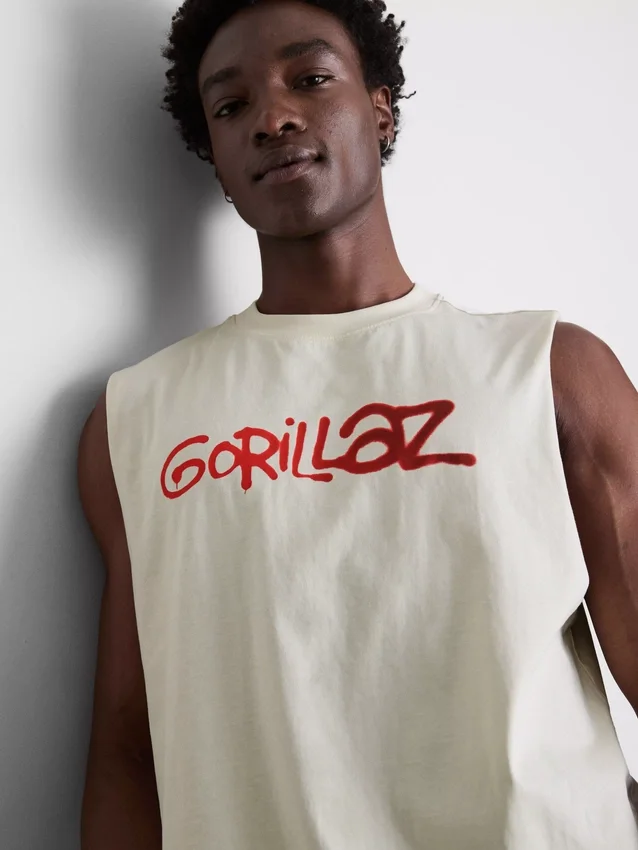 Gorillaz-grafisk tanktop
