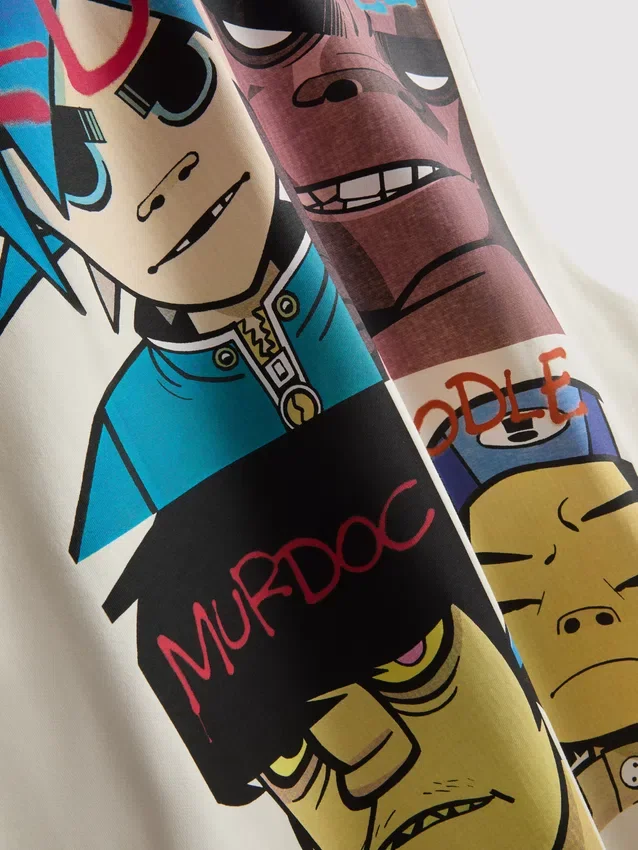 Gorillaz-grafisk tanktop