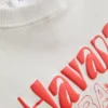 Grafisk Havana-baby-T-shirt med højt bomuldsindhold