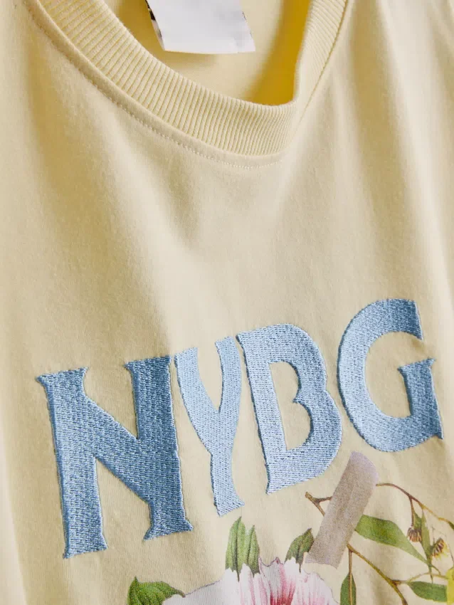 Grafisk T-shirt i bomuld