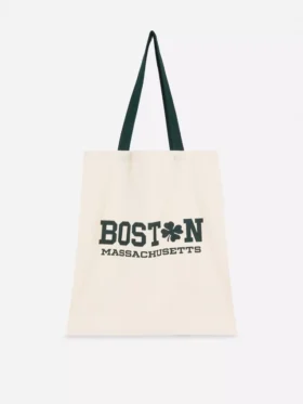 Grafisk totebag i bomuld