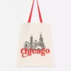 Grafisk totebag i bomuld