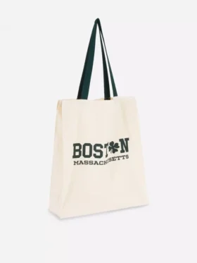 Grafisk totebag i bomuld
