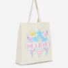 Grafisk totebag i bomuld
