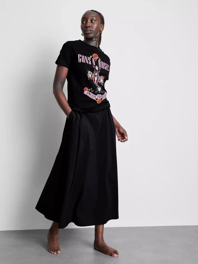 Guns N' Roses bomulds-T-shirt med album-motiv