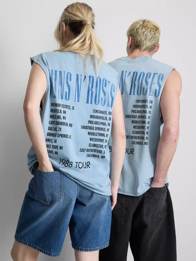 Guns N' Roses-grafisk tanktop