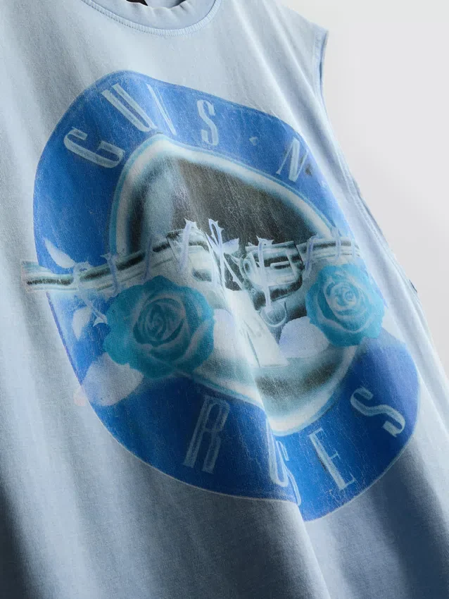 Guns N' Roses-grafisk tanktop
