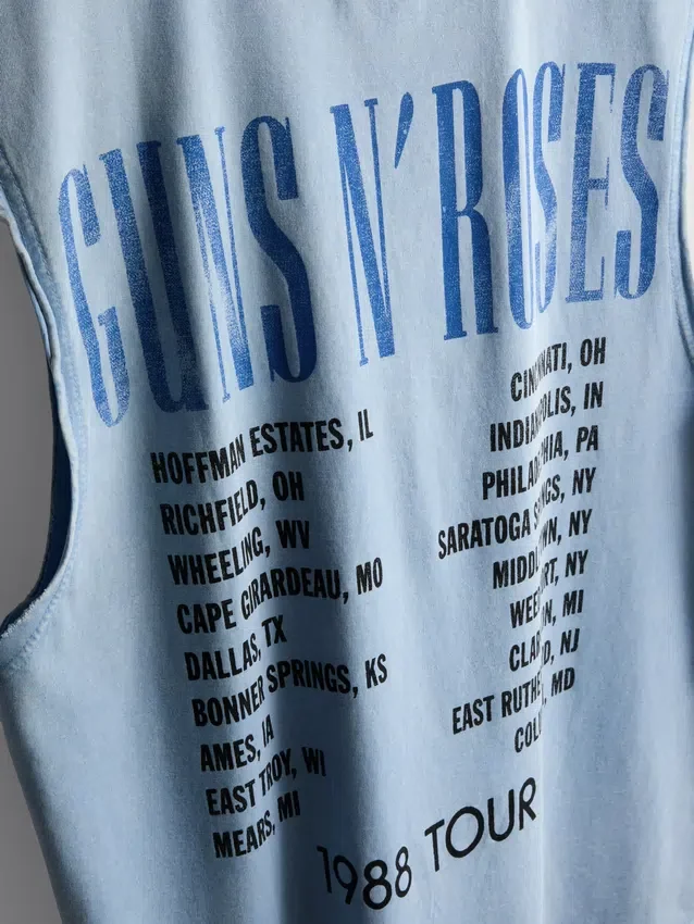 Guns N' Roses-grafisk tanktop