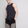 Gym-shorts med farveblokke