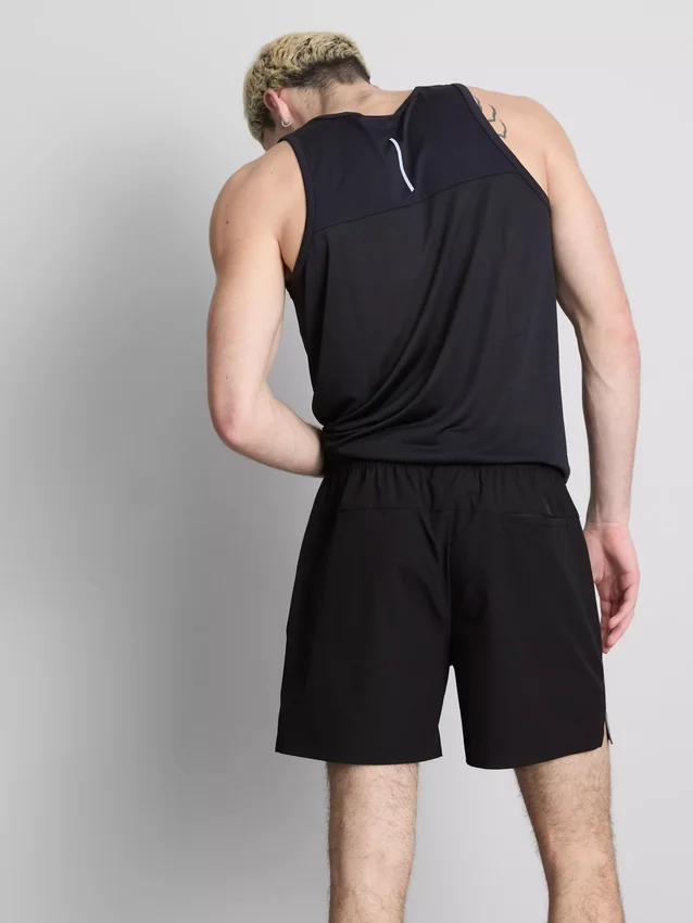 Gym-shorts med farveblokke