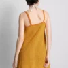 Hæklet, broderet strandminikjole