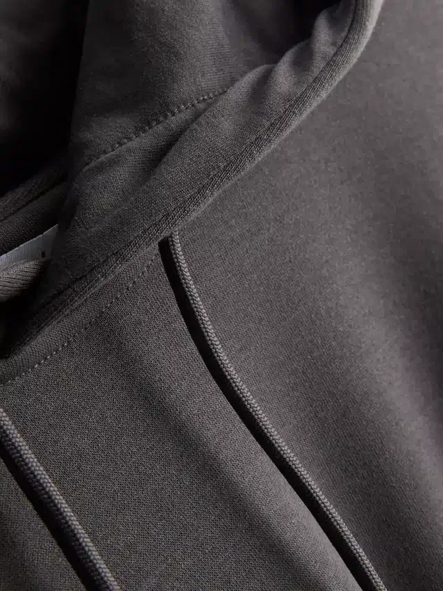 Hættetrøje i bomuldsblanding