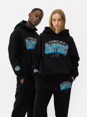 Hættetrøje med NFL Carolina Panthers-logo