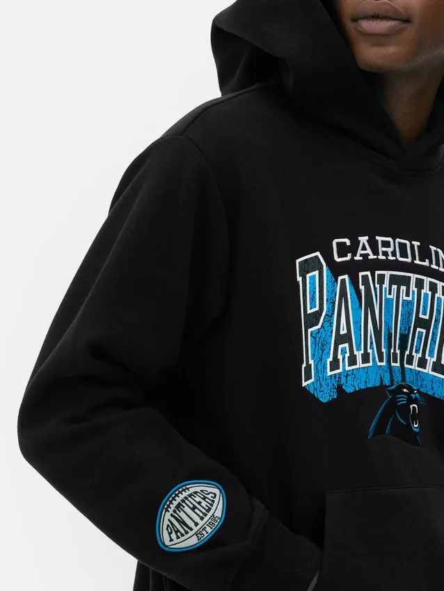 Hættetrøje med NFL Carolina Panthers-logo
