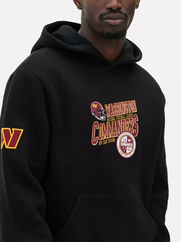 Hættetrøje med NFL Washington Commanders-logo
