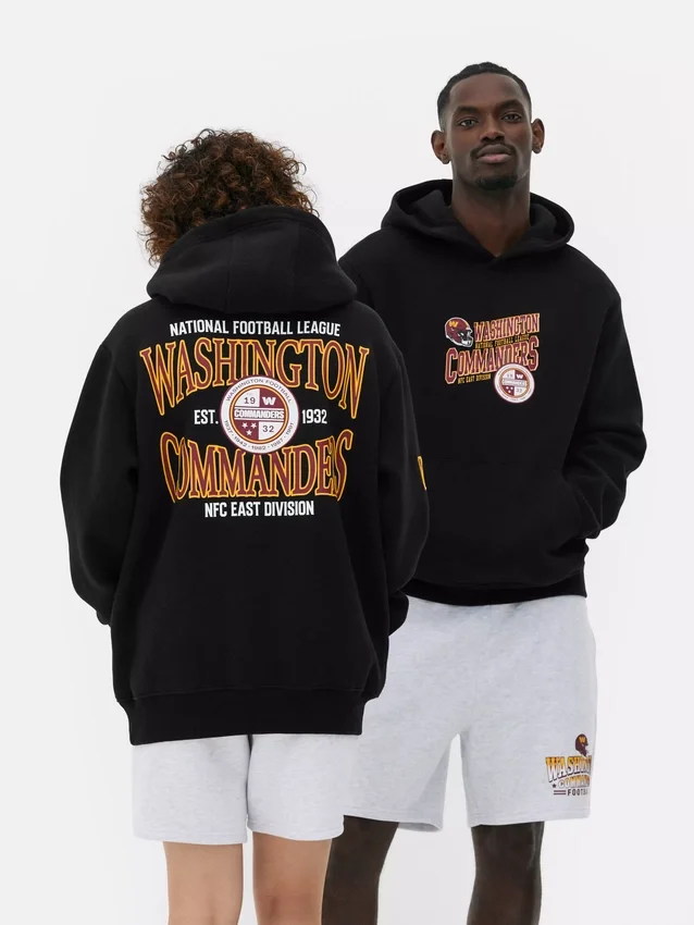 Hættetrøje med NFL Washington Commanders-logo