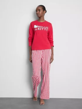 Hello Kitty-pyjamasser med striber