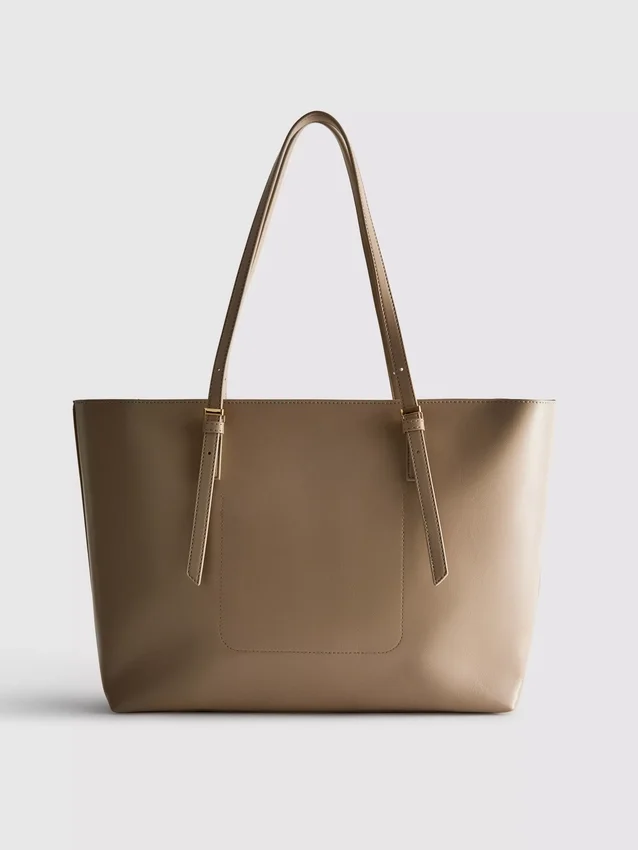 Højglanset shopper