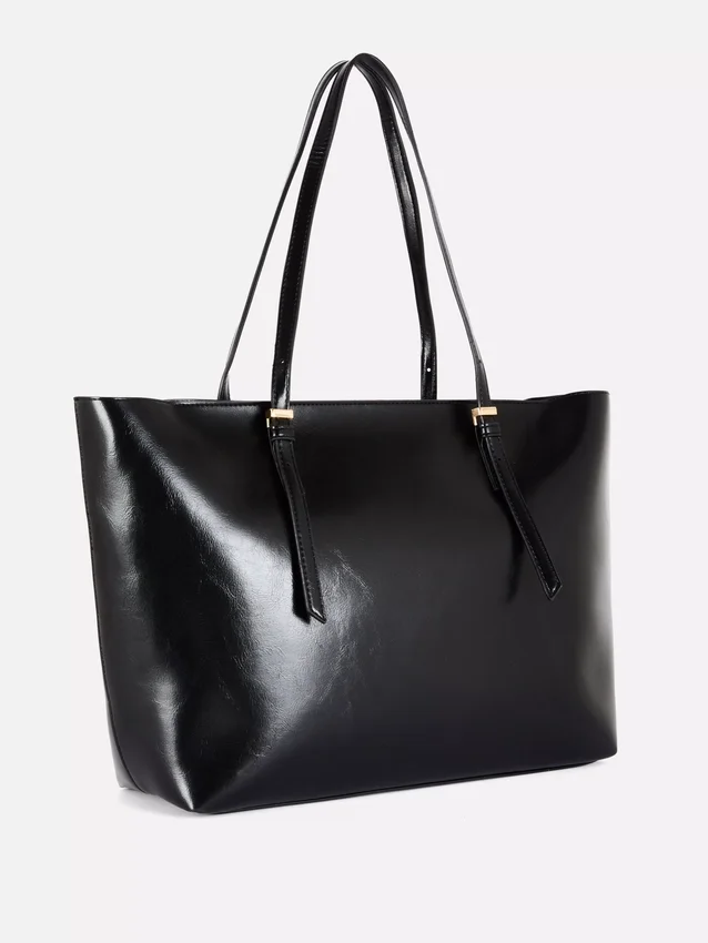 Højglanset shopper