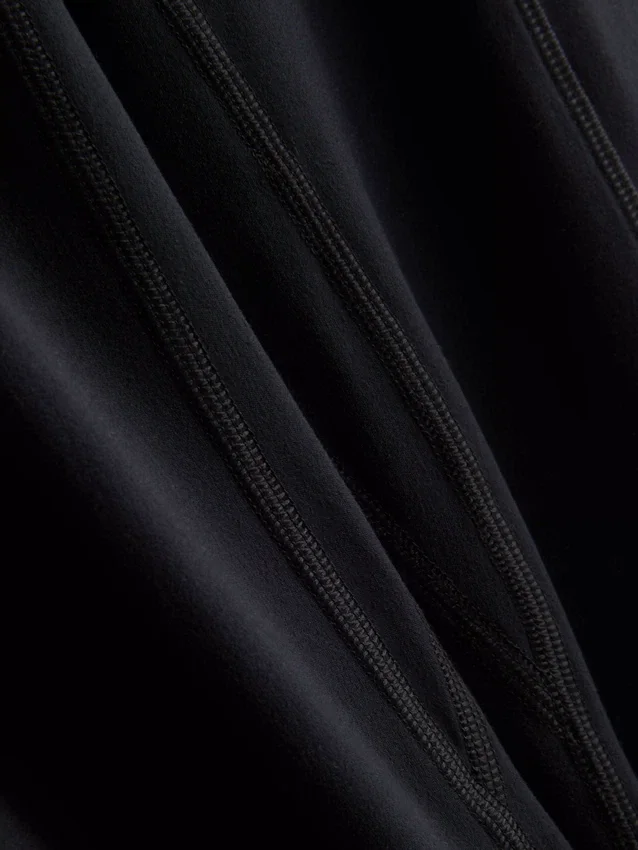 Højtaljede, glatte active-leggings med støtte