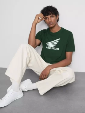 Honda-logo T-shirt med korte ærmer