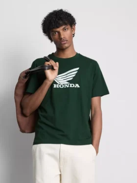 Honda-logo T-shirt med korte ærmer