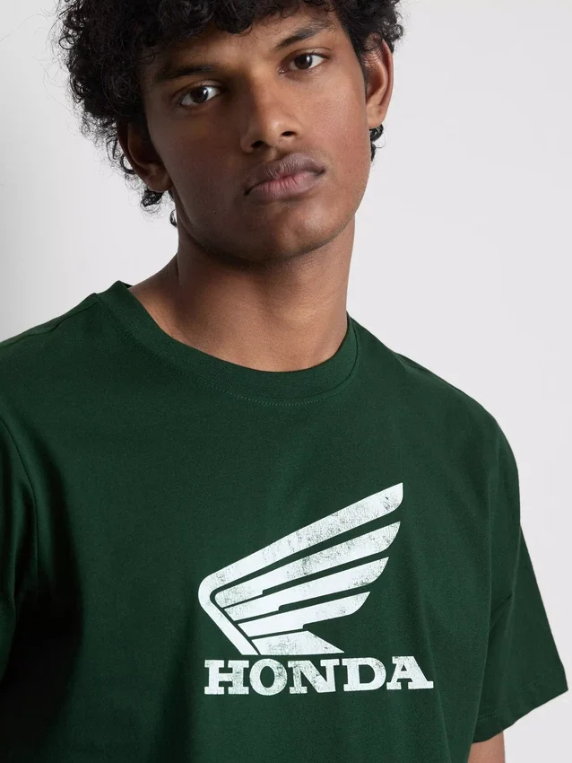 Honda-logo T-shirt med korte ærmer