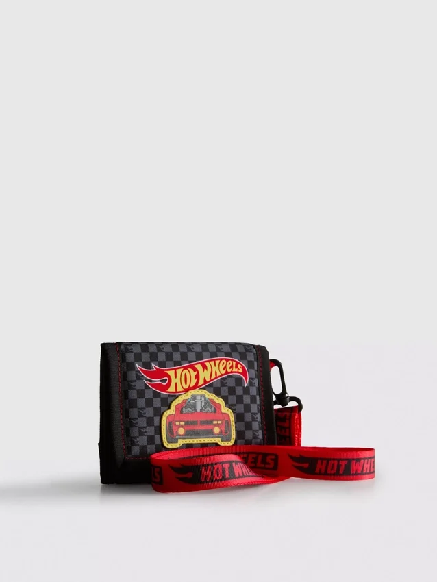 Hot Wheels-lommebog med snor