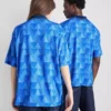 Italiensk T-shirt med korte ærmer