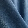 Jeans i bomuldsdenim med konisk, lige ben